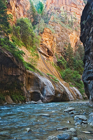 Zion Narrows, Virgin River 9224