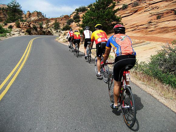 Entering Zion National Park 2554