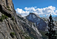 Half Dome from Yosemite 2230Falls