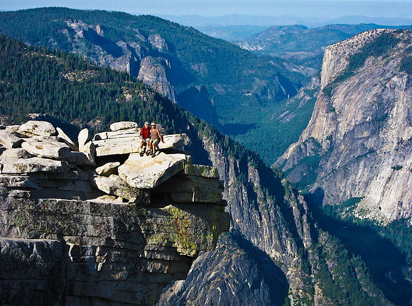 Overhang on top of Half Dome 2106