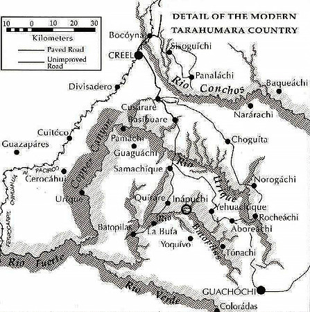 Tarahumara map