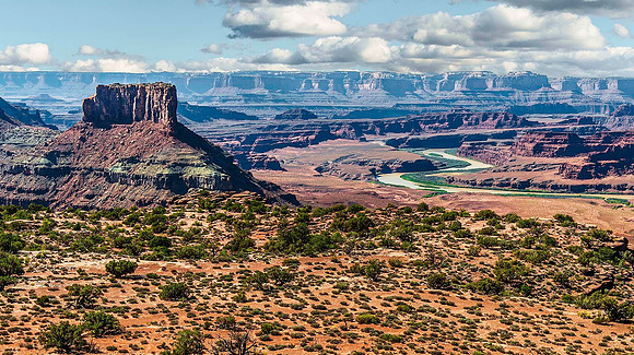 Anticline Overlook, Colorado River, near Moab, Utah 7425