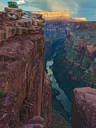 Toroweap upriver late afternoon, Grand Canyon National Park, Arizona Strip 7635