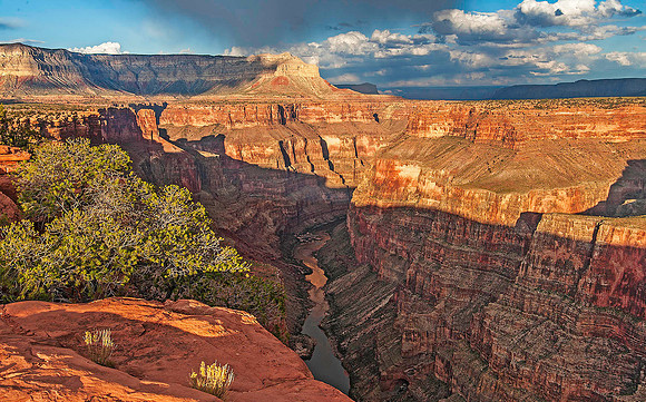Toroweap upriver afternoon, Grand Canyon National Park, Arizona Strip 7633