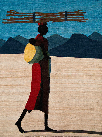 Woven Wall Hanging, Lesotho 5340