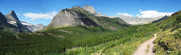 Trail to Ptarmigan Tunnel, Glacier National Park 4318