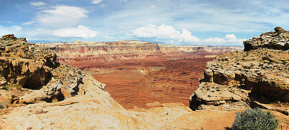 Approach to Knotted Rope Canyon, San Rafael Swell 1296