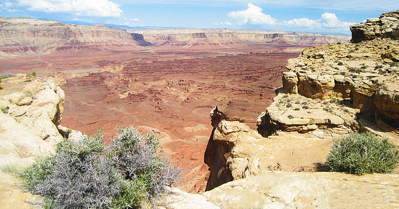 Approach to Knotted Rope Canyon, San Rafael Swell 1293