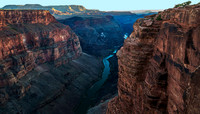 Toroweap, North Rim, Grand Canyon, looking downriver 05350