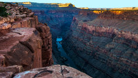 Toroweap, North Rim, Grand Canyon, looking upriver 05344