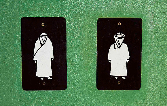 Toilet signs -- clear enough??