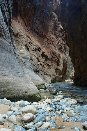 Orderville Canyon, Virgin River 9187