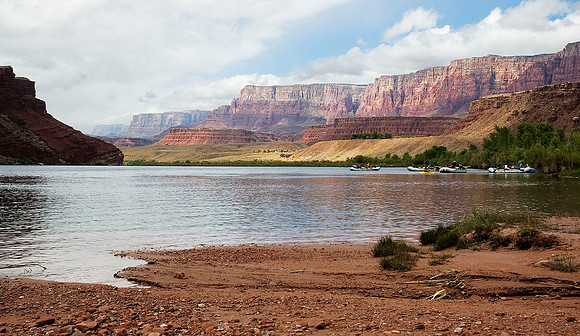 Lee's Ferry, Colorado River, south of Page 8944