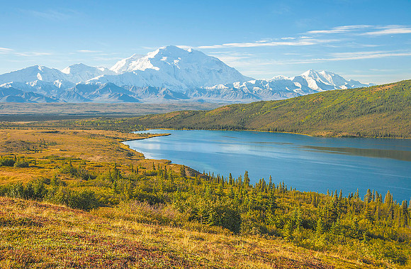 over Wonder Lake, Denali National Park 6432